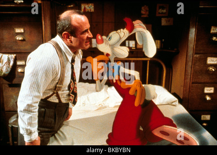 FALSCHES SPIEL MIT ROGER RABBIT (1988) BOB HOSKINS WFR 041 Stockfoto