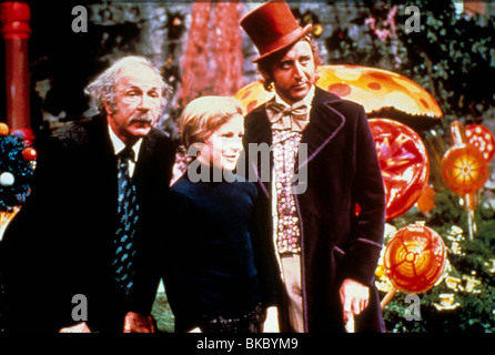 WILLY WONKA & SCHOKOLADENFABRIK JACK ALBERTSON, PETER OSTRUM, GENE WILDER WWK 016 Stockfoto