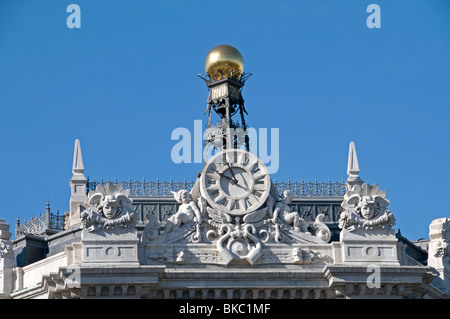 Banco de Espana Bank von Spanien Madrid Spanien Spanisch Stockfoto