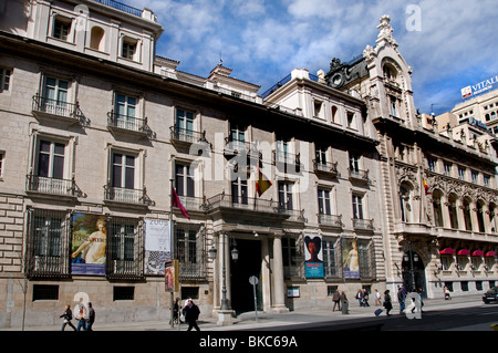 Die Akademie von San Carlos Madrid Museo De La real Academia de Bellas Artes de San Fernando Stockfoto