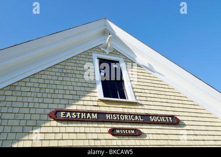 Eastham Historical Society, Cape Cod altes Schulhaus Museum, Eastham Cape Cod, Massachusetts, USA Stockfoto