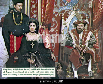 ANNE DER TAUSEND TAGE (1969) IRENE PAPAS, RICHARD BURTON, CHARLES JARROTT (DIR) ATDY 003FOH Stockfoto