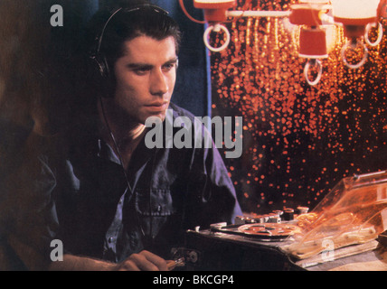 -1981 JOHN TRAVOLTA AUSBLASEN Stockfoto