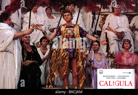 CALIGULA (1980) MALCOLM MCDOWELL CLGL 009FOH Stockfoto