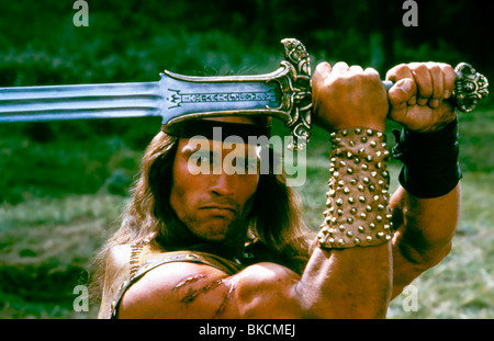 CONAN DER ZERSTÖRER (1984) ARNOLD SCHWARZENEGGER CTD 018 Stockfoto
