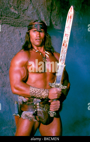 CONAN DER ZERSTÖRER (1984) ARNOLD SCHWARZENEGGER CTD 020 Stockfoto
