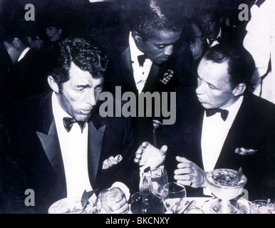 SAMMY DAVIS JR PORTRAIT MIT DEAN MARTIN, FRANK SINATRA DAVJ 001 GN Stockfoto