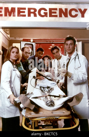 ER (TV) SHERRY STRINGFIELD, ANTHONY EDWARDS, ERIQ LA SALLE, JULIANNA MARGULIES, GEORGE CLOONEY, NOAH WYLE ERTV 002CP Stockfoto