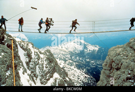 DREHORT PRODUKTION (ALT) (ALT) HINTER DEN KULISSEN (ALT) FILMISCH SET (ALT) O/S "CLIFFHANGER" (1993) 147 Stockfoto