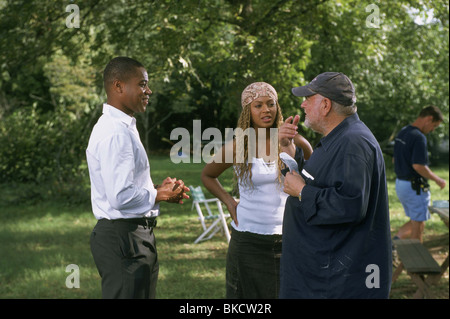 DREHORT PRODUKTION (ALT) (ALT) HINTER DEN KULISSEN (ALT) AM SET (ALT) O/S "FIGHTING TEMPTATIONS" (2003) MIT KUBA Stockfoto