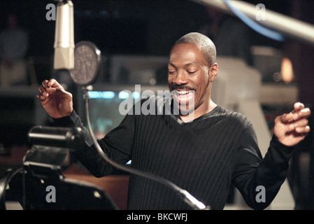 PRODUKTION (ALT) LAGE (ALT) BEHINDTHE SZENEN (ALT) AM SET (ALT) O/S "SHREK" (ANI) (2001) MIT EDDIE MURPHY FILM DREHARBEITEN Stockfoto