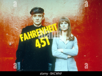 FAHRENHEIT 451 (1966) OSKAR WERNER, JULIE CHRISTIE F451 001 Stockfoto