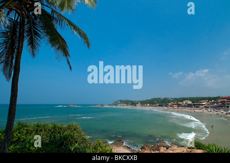 Lighthouse Beach, Kovalam, Kerala, Indien Stockfoto