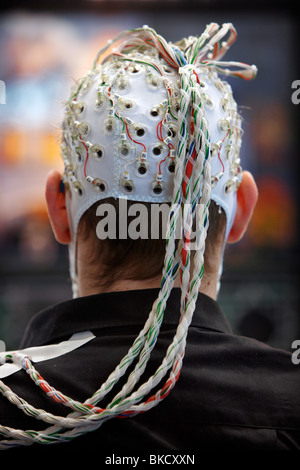 Hightech fair, Computer und IT-Messe, Cebit, Hannover Messe, Deutschland, Europa. Stockfoto