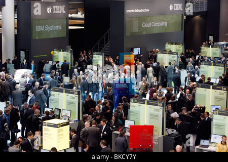 DATEV-Messe, Computer und IT-Messe, Cebit, Hannover Messe, Deutschland, Europa. Stockfoto