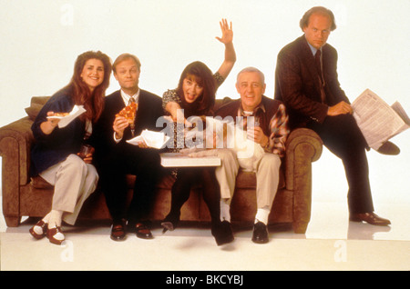 FRASIER (TV) PERI GILPIN, DAVID HYDE PIERCE, JANE LEEVES, JOHN MAHONEY, KELSEY GRAMMER FRAS 021 Stockfoto