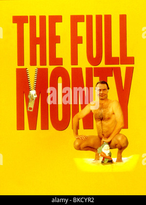 DER VOLLE MONTY-1997 POSTER Stockfoto