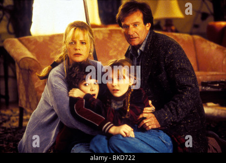 JUMANJI (1995) BONNIE HUNT, BRADLEY PIERCE, KIRSTEN DUNST, ROBIN WILLIAMS JUJI 130 Stockfoto