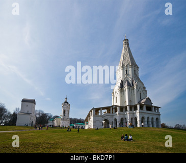 Mariä Himmelfahrt in Kolomenskoje Immobilien in Moskau, Russland Stockfoto