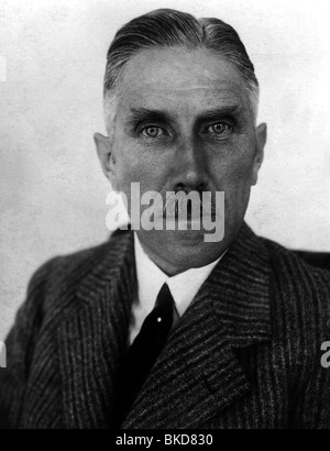 Papen, Franz von, 29.10.1879 - 2.5.1969, deutscher Politiker (Zentrum), Bundeskanzler 1932, Porträt, 1930er Jahre, Stockfoto