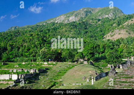 Ruinen von Sans Souci Palast, Milot, Nord-Haiti Stockfoto