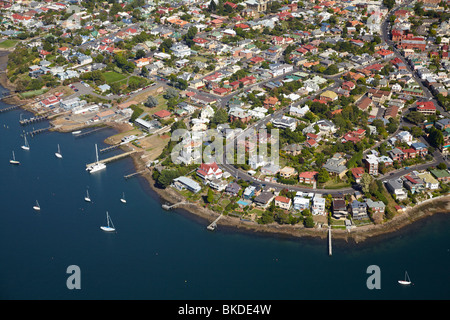 Battery Point, Hobart, Tasmanien, Australien - Antenne Stockfoto