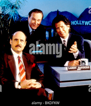 DIE LARRY SANDERS SHOW (TV), JEFFREY TAMBOR, RIP TORN, GARRY SHANDLING LSS 002 Stockfoto