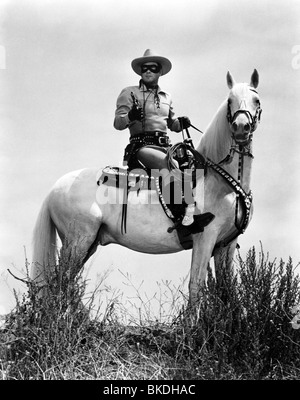 DER LONE RANGER (TV) CLAYTON MOORE LRGR 009P Stockfoto