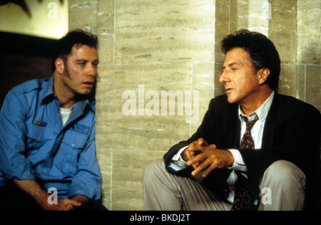 MAD CITY (1998) JOHN TRAVOLTA, DUSTIN HOFFMAN KÜHLGITTER 026 Stockfoto