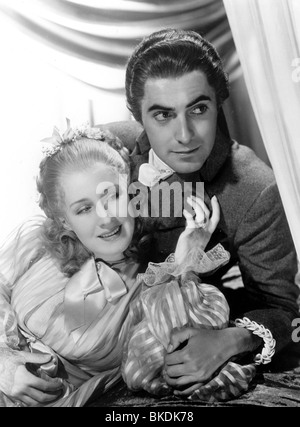 MARIE ANTOINETTE (1938) NORMA SHEARER, TYRONE POWER MANT 002P Stockfoto