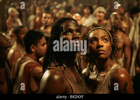 DIE MATRIX-REVOLUTIONEN (2003) DER MATRIX 3 (ALT) HAROLD PERRINEAU JR., NONA GAYE MTX3 002-7210 Stockfoto