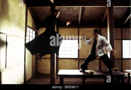 MATRIX RELOADED (2003) DER MATRIX 2 (ALT) KEANU REEVES MTX2 002-021 Stockfoto