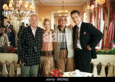 ISMAIL MERCHANT (PRO) PORTRAIT O/S "LE DIVORCE" (2003) MIT JAMES IVORY (DIR), KATE HUDSON, THIERRY LHERMITTE MRCN 001-2 Stockfoto