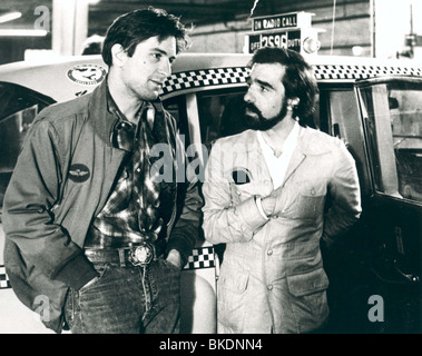 MARTIN SCORSESE (DIR) O/S "TAXI DRIVER" MIT ROBERT DE NIRO MRSC 002P Stockfoto