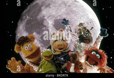 MUPPETS VOM RAUM (1999) FOZZIE BÄR, KERMIT DER FROSCH, MISS PIGGY, RIZZO DIE RATTE, GONZO, TIERISCHE MUFS 007 Stockfoto