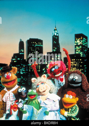 DIE MUPPETS NEHMEN MANHATTAN (1984) FOZZIE BÄR, GONZO, KERMIT DEN FROSCH, MISS PIGGY, TIERISCHE MTM 001 Stockfoto