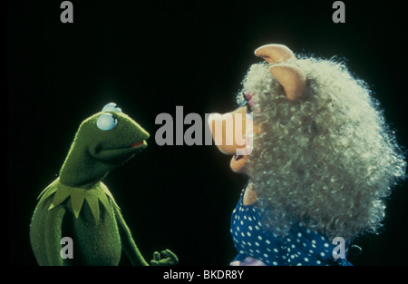 DIE MUPPETS NEHMEN MANHATTAN (1984) KERMIT DEN FROSCH, MISS PIGGY MTM 010 Stockfoto