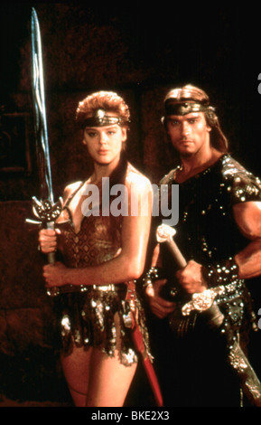 RED SONJA (1985) BRIGITTE NIELSEN, ARNOLD SCHWARZENEGGER RSN 005 Stockfoto