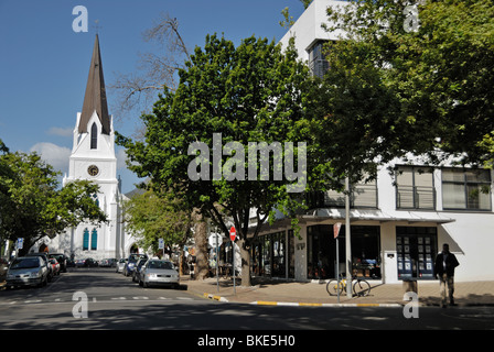 Niederländisch-Reformierte Kirche auf der Church Street, Stellenbosch, Westkap, Südafrika Stockfoto