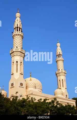 Jumeirah Moschee, Dubai, Vereinigte Arabische Emirate Stockfoto