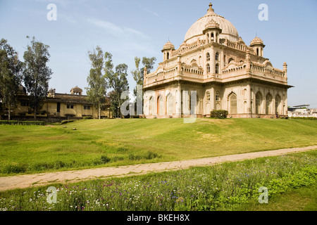 Grab von Saadat Ali Khan in Lucknow, Uttar Pradesh, Indien. Stockfoto