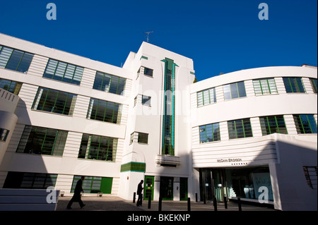 Art-Deco-Gebäude in Bloomsbury, WC1, London, Vereinigtes Königreich Stockfoto