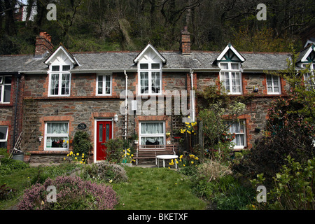 Ferienhaus, Lynton Devon zu lassen Stockfoto