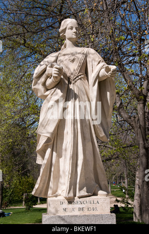 D Berenguela 1246 Park unsere del Retiro Stadt Madrid Spanien Spanisch Stockfoto