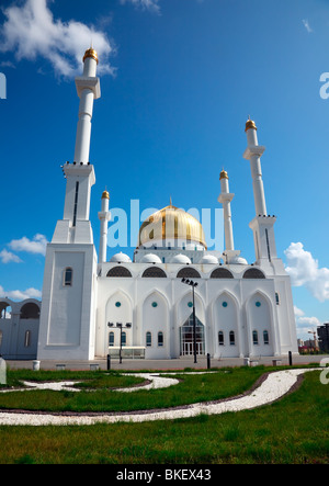 Moschee. Islam-Zentrum. Astana, der Hauptstadt der Republik Kasachstan. Stockfoto