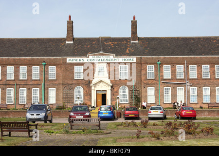 Derbyshire Bergleute Rekonvaleszenten Zuhause Skegness, Lincolnshire, England, Großbritannien Stockfoto