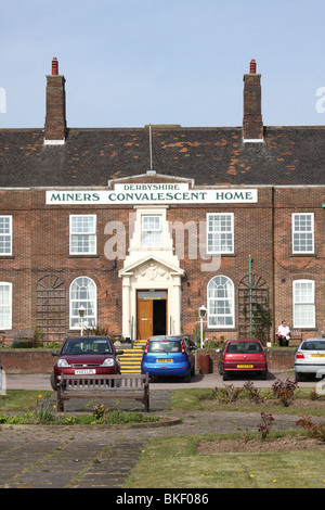 Derbyshire Bergleute Rekonvaleszenten Zuhause Skegness, Lincolnshire, England, Großbritannien Stockfoto