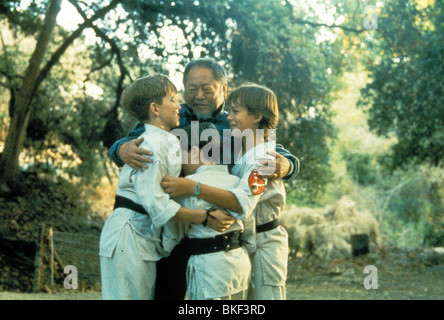 DREI NINJAS (1993) MICHAEL TREANOR, CHAD POWER MAX ELLIOTT SLADE TNJA 005 Stockfoto