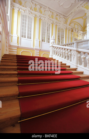 Rundale Palace ist eines der herausragendsten Bauwerke des Barock und Rokoko-Kunst in Lettland. Stockfoto