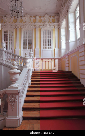 Rundale Palace ist eines der herausragendsten Bauwerke des Barock und Rokoko-Kunst in Lettland. Stockfoto